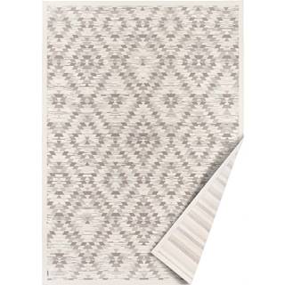 Narma Bielo-sivý obojstranný koberec  Vergi, 160 x 230 cm, značky Narma