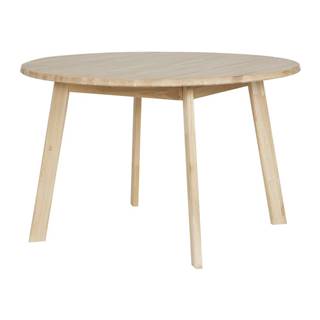 WOOOD Jedálenský stôl z dubového dreva  Disc, Ø 120 cm, značky WOOOD