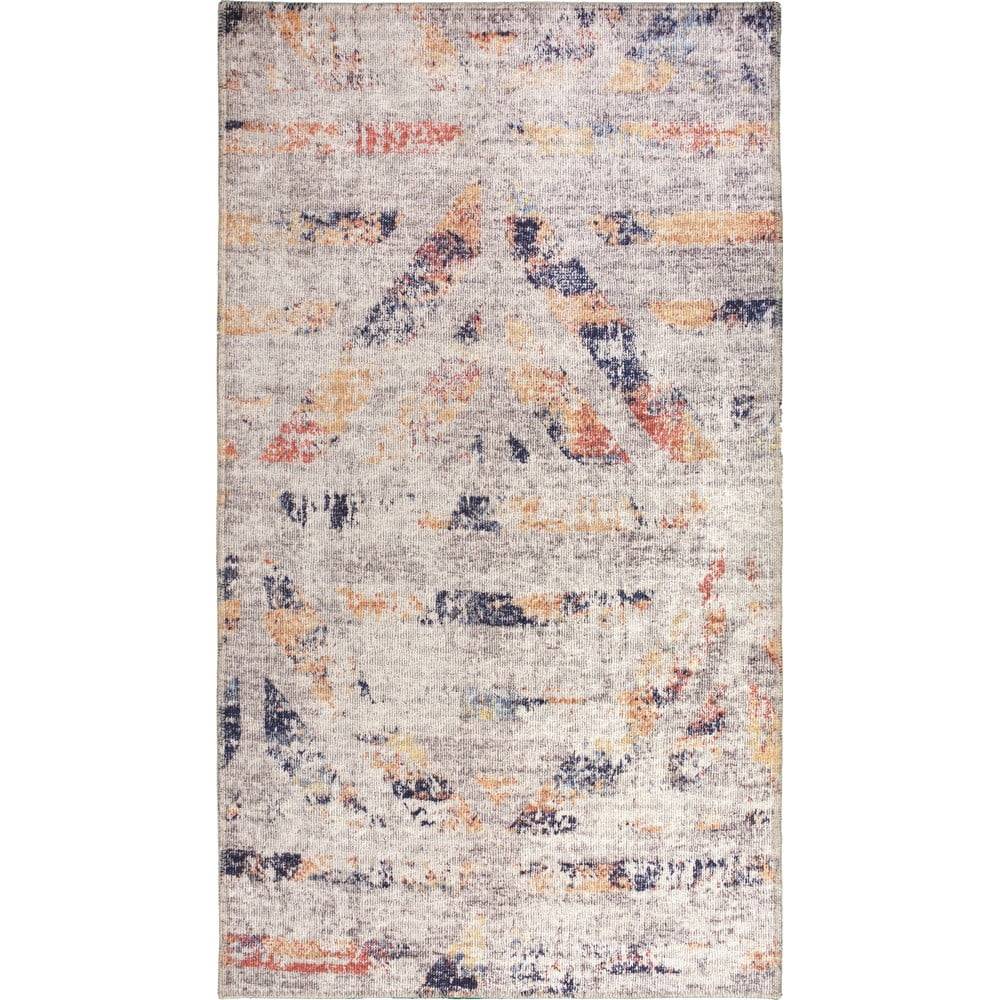 Vitaus Bielo-béžový prateľný koberec 180x120 cm - , značky Vitaus