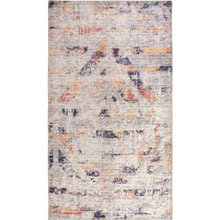 Bielo-béžový prateľný koberec 180x120 cm - Vitaus