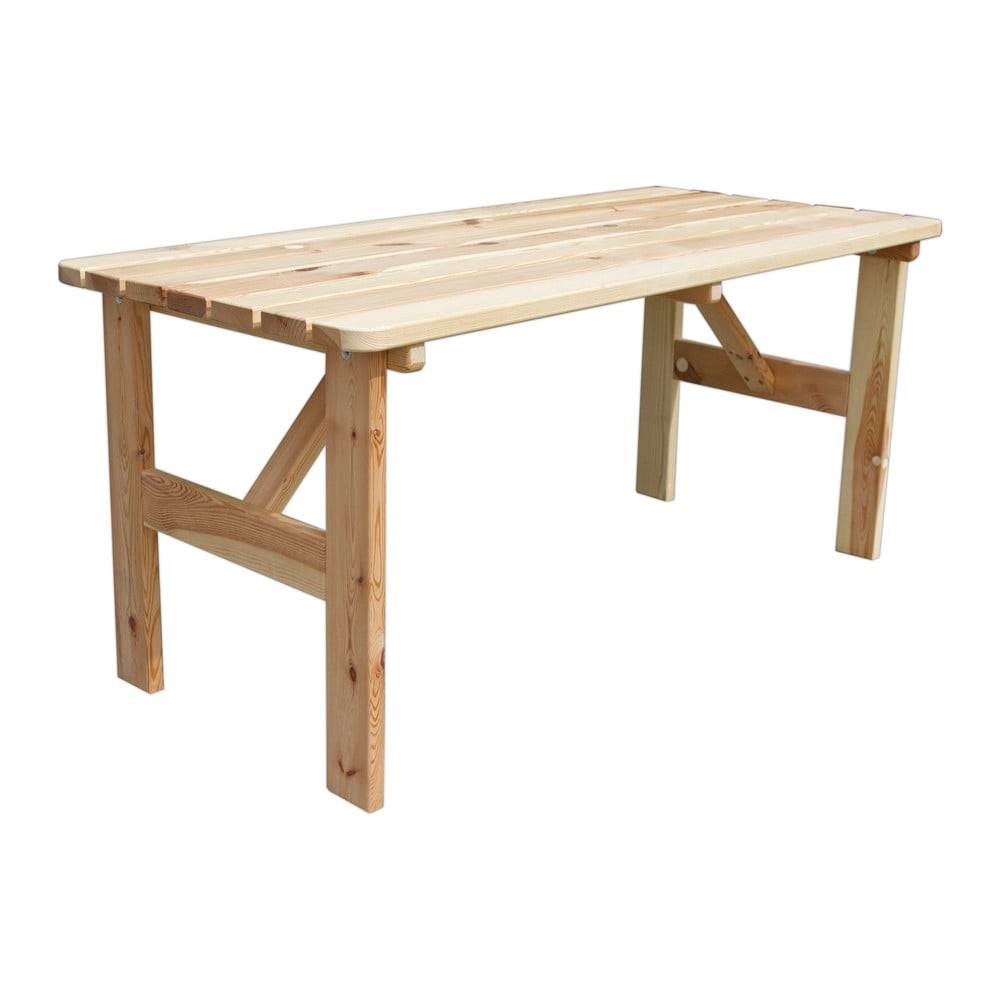 Rojaplast Záhradný jedálenský stôl z borovicového dreva 180x70 cm Viking - , značky Rojaplast