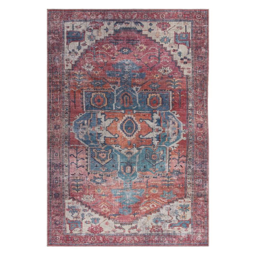 Asiatic Carpets Červený koberec 290x200 cm Kaya - , značky Asiatic Carpets