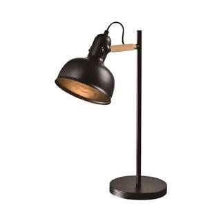 Candellux Lighting Čierna kovová stolová lampa (výška 56 cm) Reno - , značky Candellux Lighting