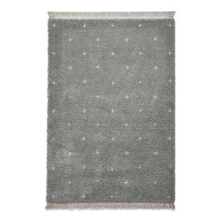 Think Rugs Mätovozelený koberec  Boho Dots, 120 x 170 cm, značky Think Rugs