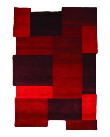 Vlnený koberec Flair Rugs Illusion Collage Justinne, 120 x 180 cm