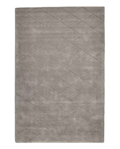 Sivý vlnený koberec Think Rugs Kasbah, 150 x 230 cm