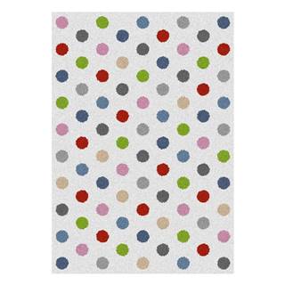 Koberec Universal Norge White Dots, 57 × 110 cm