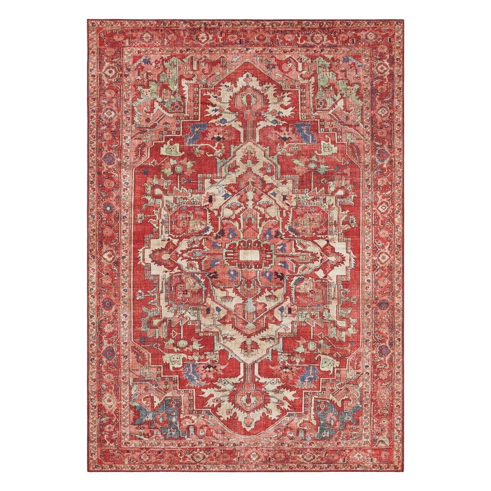 Nouristan Červený koberec  Leta, 200 x 290 cm, značky Nouristan