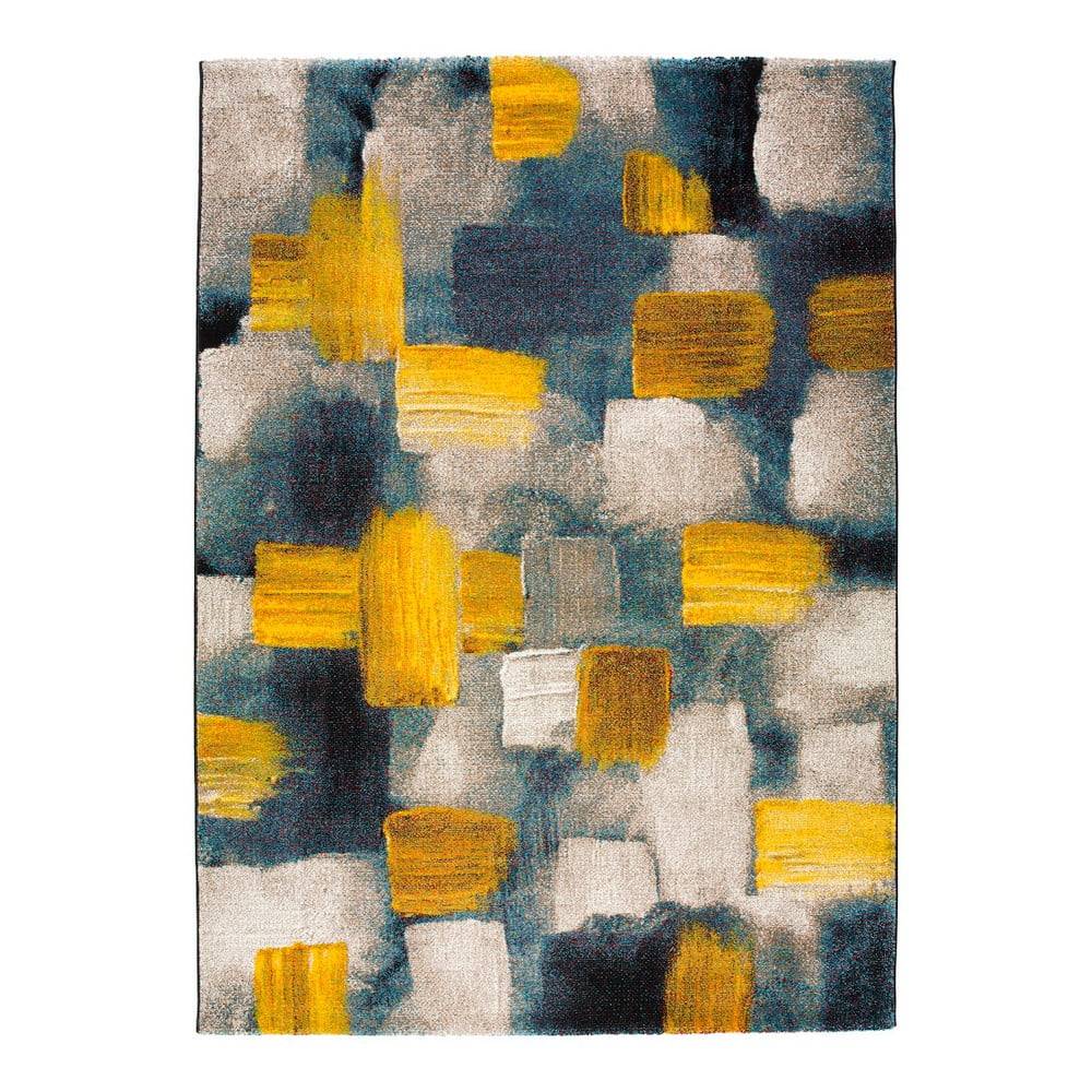 Universal Modro-žltý koberec  Lienzo, 160 x 230 cm, značky Universal