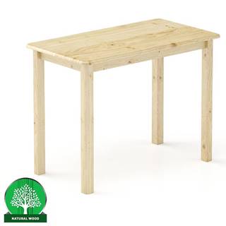 Stôl borovica ST104-100x75x55 prírodné