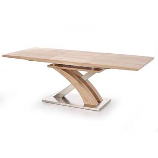 Stôl Sandor 160/220 Mdf/Oceľ – Sonoma
