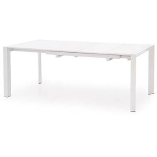 Stôl Stanford Xl 130/250 Mdf/Oceľ – Biely