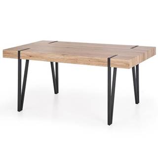 Stôl Yohann 170 Mdf/Oceľ – Dub San Remo/Čierna