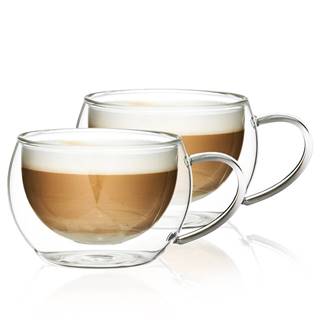4Home  Termo pohár na cappuccino Hot&Cool 280 ml, 2 ks, značky 4Home