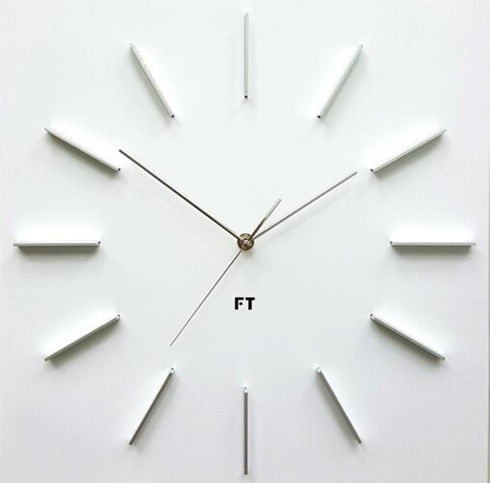 Future Time  FT1010WH Square white 40cm, značky Future Time