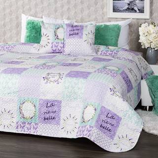 4Home  Prehoz na posteľ Lavender, 220 x 240 cm, 2 ks 40 x 40 cm, značky 4Home
