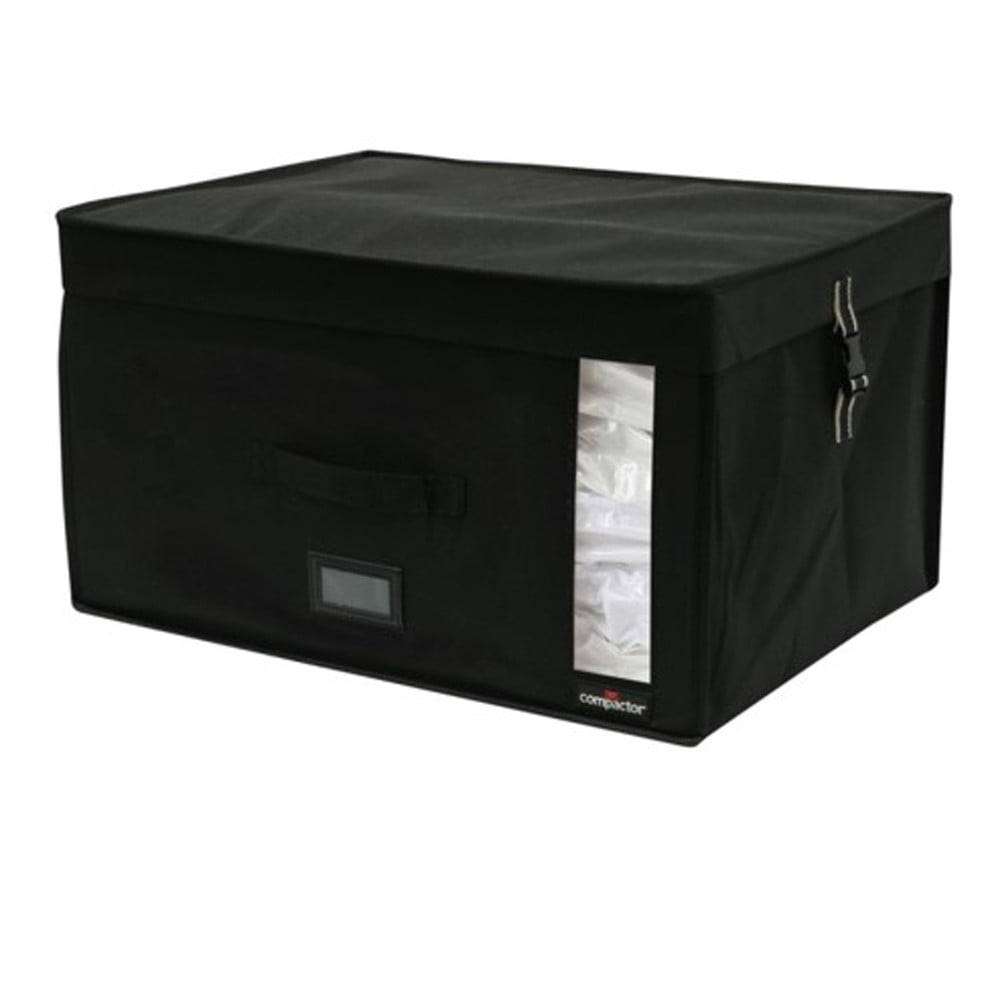 Compactor Čierny úložný box s vákuovým obalom  Infinity, objem 150 l, značky Compactor