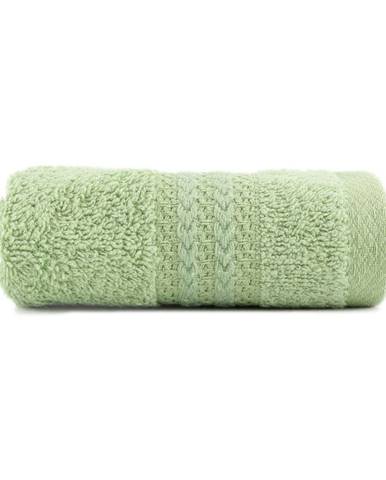 Zelený uterák z čistej bavlny Foutastic, 30 × 50 cm