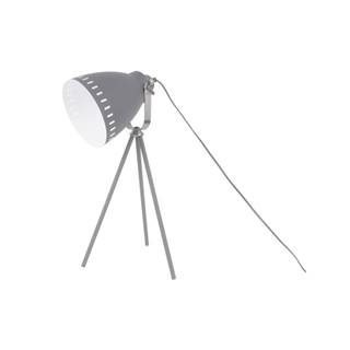 Leitmotiv Sivá stolová lampa  Tristar, značky Leitmotiv