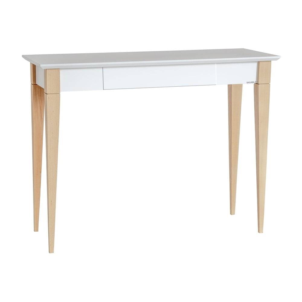 Ragaba Biely pracovný stôl  Mimo, dĺžka 105 cm, značky Ragaba