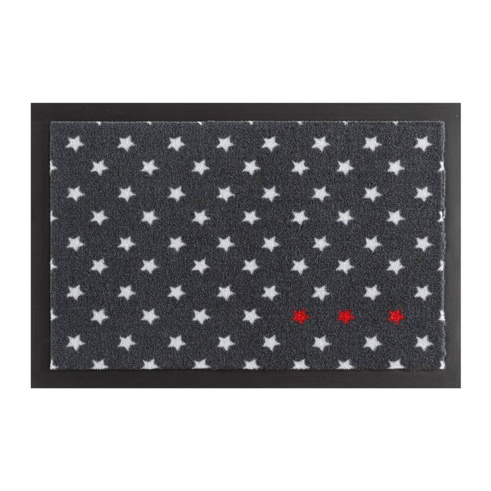 Hanse Home Sivá rohožka  Star Printy, 40 x 60 cm, značky Hanse Home