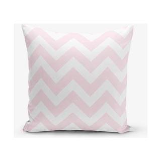 Minimalist Cushion Covers Ružová obliečka na vankúš  Stripes, 45 × 45 cm, značky Minimalist Cushion Covers