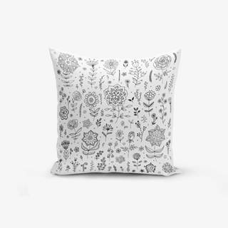 Minimalist Cushion Covers Obliečka na vankúš s prímesou bavlny  Flower, 45 × 45 cm, značky Minimalist Cushion Covers