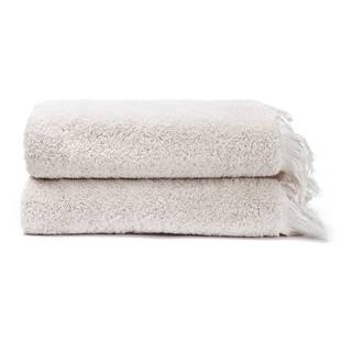 Bonami Súprava 2 krémových uterákov zo 100 % bavlny  Selection, 50 × 90 cm, značky Bonami