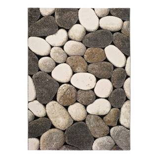 Universal Sivý koberec  Pebble, 140 × 200 cm, značky Universal