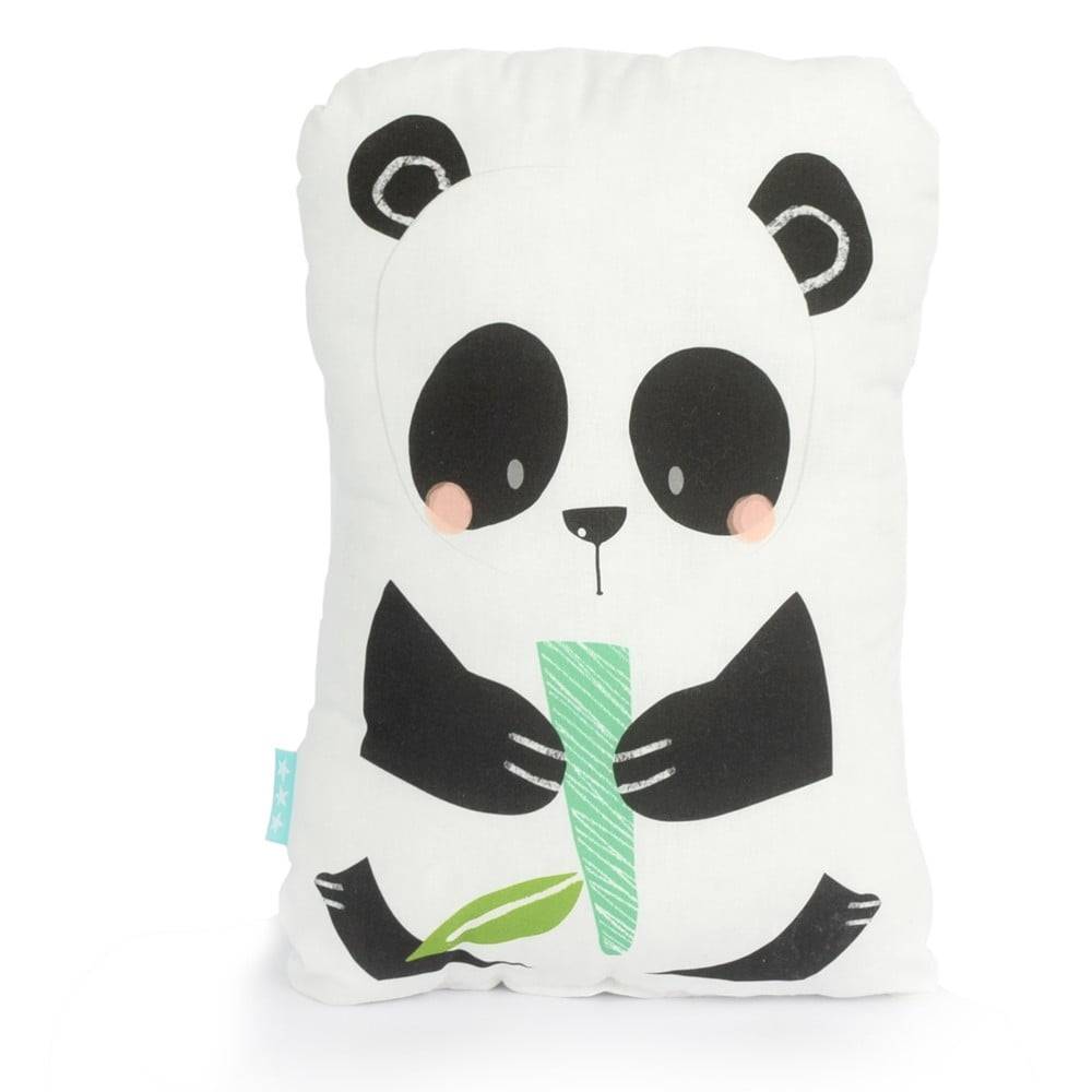 Moshi Moshi Bavlnený vankúšik  Panda Gardens, 40 × 30 cm, značky Moshi Moshi