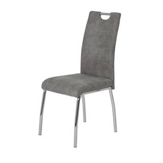 Sconto Jedálenská stolička SUSI S II vintage sivá, značky Sconto